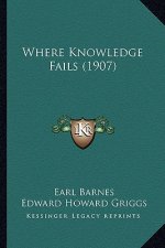 Where Knowledge Fails (1907)
