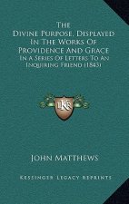 The Divine Purpose, Displayed In The Works Of Providence And Grace: In A Series Of Letters To An Inquiring Friend (1843)