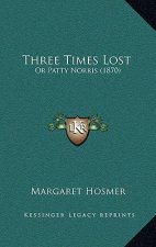 Three Times Lost: Or Patty Norris (1870)