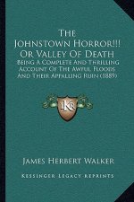 The Johnstown Horror!!! Or Valley Of Death: Being A Complete And Thrilling Account Of The Awful Floods And Their Appalling Ruin (1889)