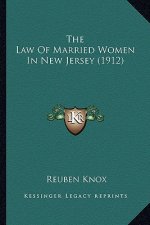 The Law Of Married Women In New Jersey (1912)