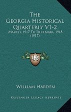 The Georgia Historical Quarterly V1-2: March, 1917 To December, 1918 (1917)