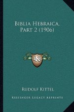 Biblia Hebraica, Part 2 (1906)