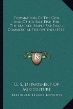 Preparation Of The Cod And Other Salt Fish For The Market; Maple-Sap Sirup; Commercial Turpentines (1911)