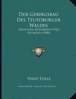 Der Gebirgsbau Des Teutoburger Waldes: Zwischen Altenbeken Und Detmold (1900)