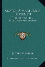 Adatok A Marturina Torteneti Fejlodesehez: Az Oklevelek Alapjan (1900)