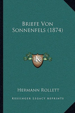 Briefe Von Sonnenfels (1874)