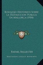 Bosquejo Historico Sobre La Instruccion Publica En Mallorca (1904)