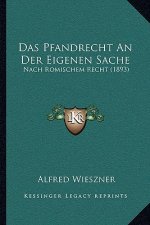 Das Pfandrecht An Der Eigenen Sache: Nach Romischem Recht (1893)