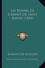 Les Ruines De L'Abbaye De Saint Bavon (1854)