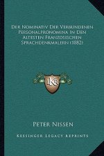 Der Nominativ Der Verbundenen Personalpronomina In Den Altesten Franzosischen Sprachdenkmalern (1882)