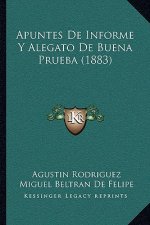 Apuntes De Informe Y Alegato De Buena Prueba (1883)