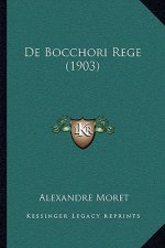 De Bocchori Rege (1903)