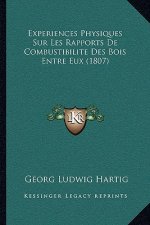 Experiences Physiques Sur Les Rapports De Combustibilite Des Bois Entre Eux (1807)