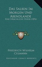 Das Salben Im Morgen Und Abendlande: Eine Sprachliche Studie (1876)