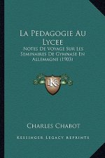 La Pedagogie Au Lycee: Notes De Voyage Sur Les Seminaires De Gymnase En Allemagne (1903)