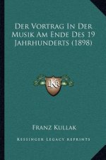 Der Vortrag In Der Musik Am Ende Des 19 Jahrhunderts (1898)