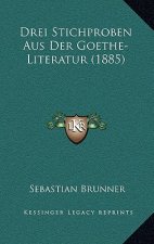 Drei Stichproben Aus Der Goethe-Literatur (1885)
