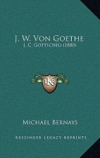 J. W. Von Goethe: J. C. Gottsched (1880)