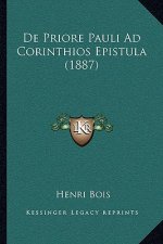 De Priore Pauli Ad Corinthios Epistula (1887)