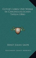 Gothe's Leben Und Werke In Chronologischen Tafeln (1866)