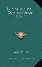 Le Materialisme Contemporain (1875)