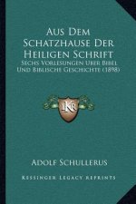 Aus Dem Schatzhause Der Heiligen Schrift: Sechs Vorlesungen Uber Bibel Und Biblische Geschichte (1898)