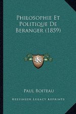 Philosophie Et Politique De Beranger (1859)