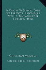 Le Duche De Slesvig, Dans Ses Rapports Historiques Avec Le Danemark Et Le Holstein (1847)