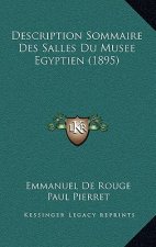Description Sommaire Des Salles Du Musee Egyptien (1895)