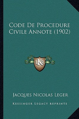 Code De Procedure Civile Annote (1902)