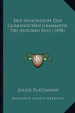 Der Sprachstoff Der Guaranischen Grammatik Des Antonio Ruiz (1898)