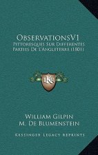 ObservationsV1: Pittoresques Sur Differentes Parties De L'Angleterre (1801)