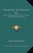 Histoire De France V4: XVII Siecle Louis XIV Et Le Duc De Bourgogne (1874)