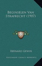 Beginselen Van Strafrecht (1907)