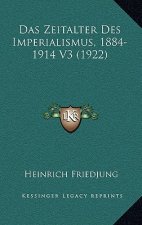Das Zeitalter Des Imperialismus, 1884-1914 V3 (1922)