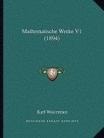Mathematische Werke V1 (1894)