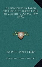 Die Bewegung In Baden Von Ende Des Februar 1848 Bis Zur Mitte Des Mai 1849 (1850)