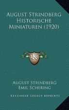 August Strindberg Historische Miniaturen (1920)