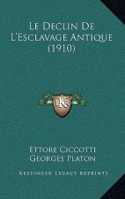Le Declin De L'Esclavage Antique (1910)