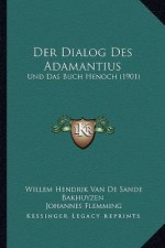 Der Dialog Des Adamantius: Und Das Buch Henoch (1901)