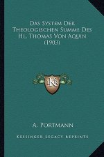 Das System Der Theologischen Summe Des Hl. Thomas Von Aquin (1903)