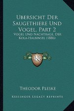 Ubersicht Der Saugethiere Und Vogel, Part 2: Vogel Und Nachtrage, Der Kola-Halbinsel (1886)