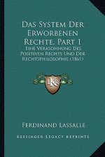 Das System Der Erworbenen Rechte, Part 1: Eine Verasohnung Des Positiven Rechts Und Der Rechtsphilosophie (1861)