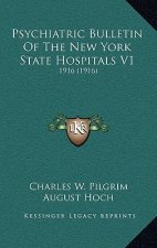 Psychiatric Bulletin Of The New York State Hospitals V1: 1916 (1916)