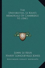 The Universities, Le Keux's Memorials of Cambridge V1 (1841)