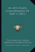 M. Atti Plavti Comoediarvm V4, Part 1 (1811)