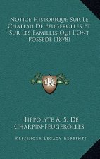 Notice Historique Sur Le Chateau De Feugerolles Et Sur Les Familles Qui L'Ont Possede (1878)