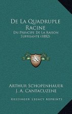 De La Quadruple Racine: Du Principe De La Raison Suffisante (1882)