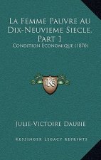 La Femme Pauvre Au Dix-Neuvieme Siecle, Part 1: Condition Economique (1870)